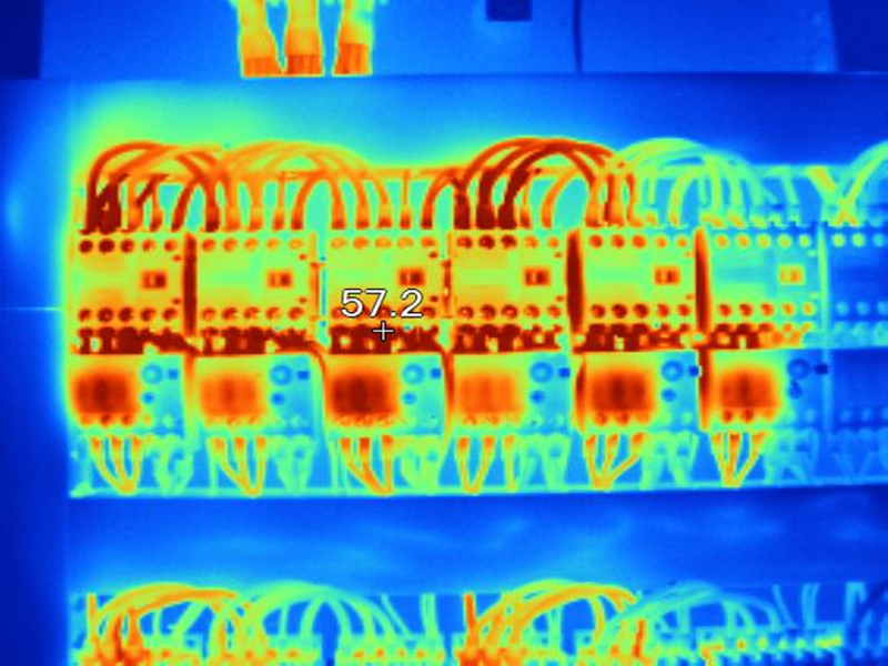 熱顯像儀 - 檢測線組是否過熱